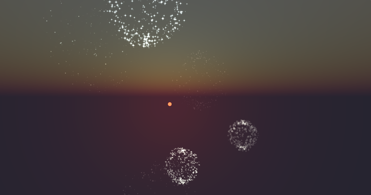 Fireworks Shader